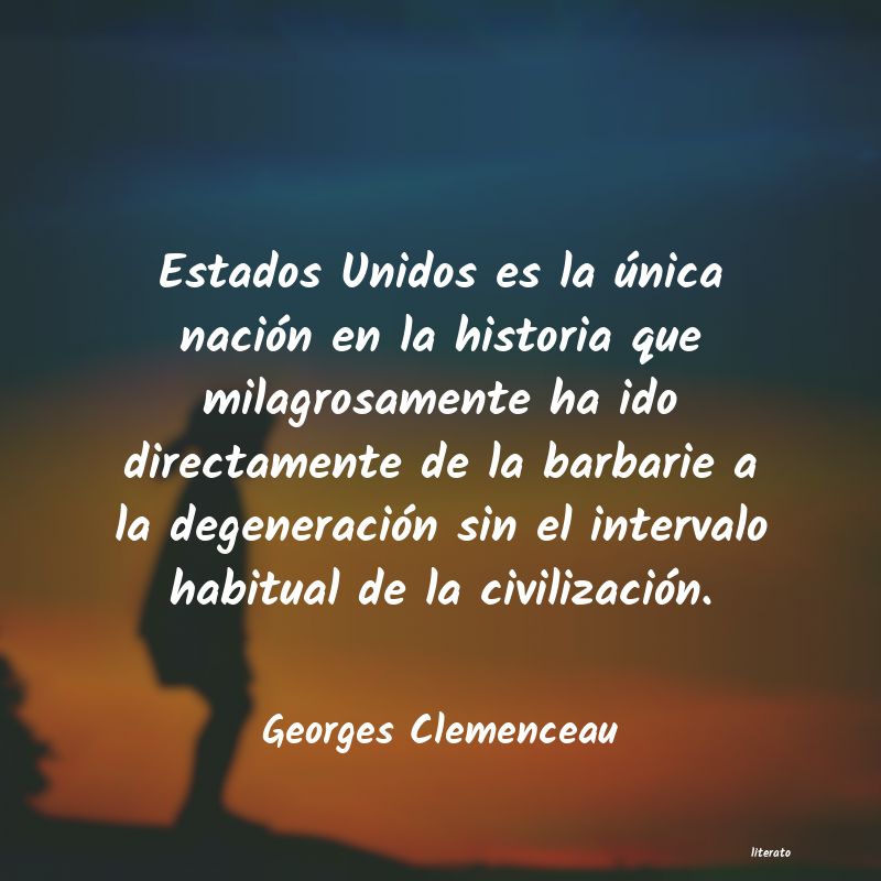 Frases de Georges Clemenceau