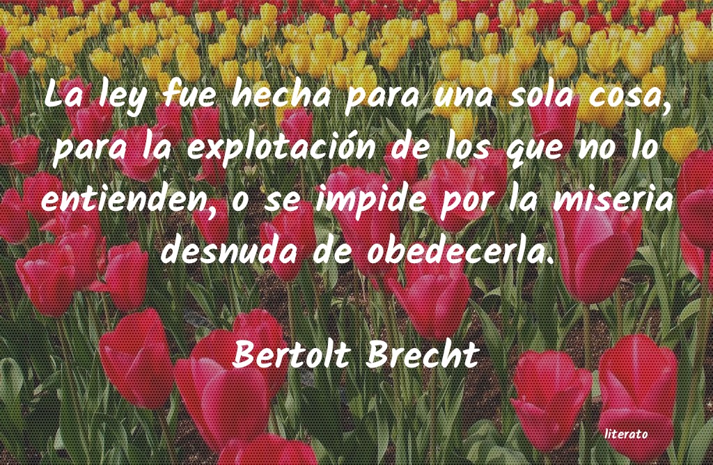 Frases de Bertolt Brecht