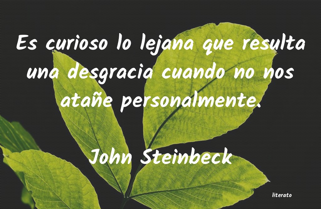 frases de John Steinbeck