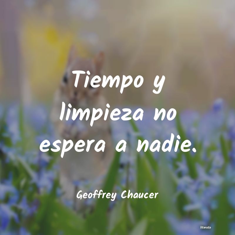 Frases de Geoffrey Chaucer