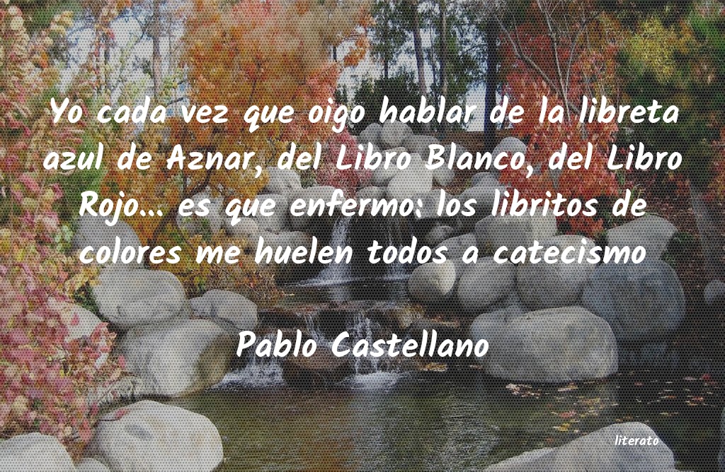 Frases de Pablo Castellano