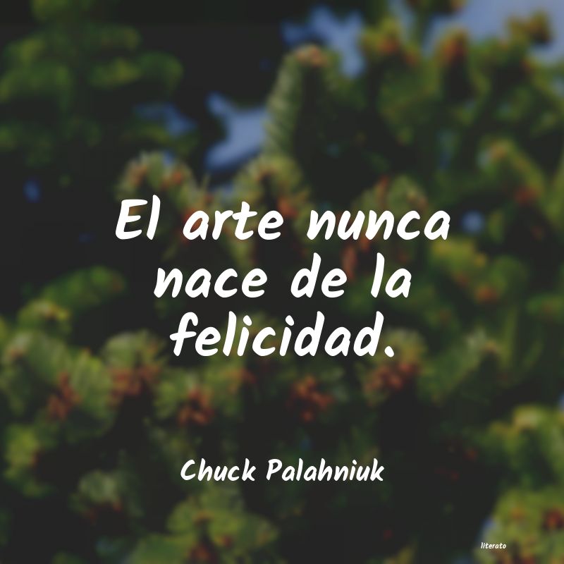 frases de Chuck Palahniuk