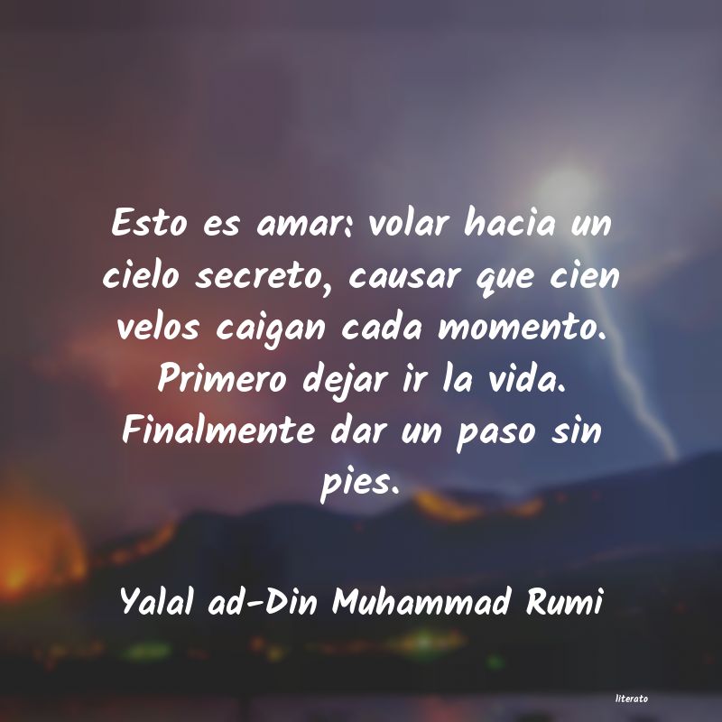 frases de Yalal ad-Din Muhammad Rumi
