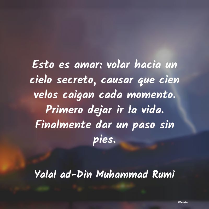 Frases de Yalal ad-Din Muhammad Rumi