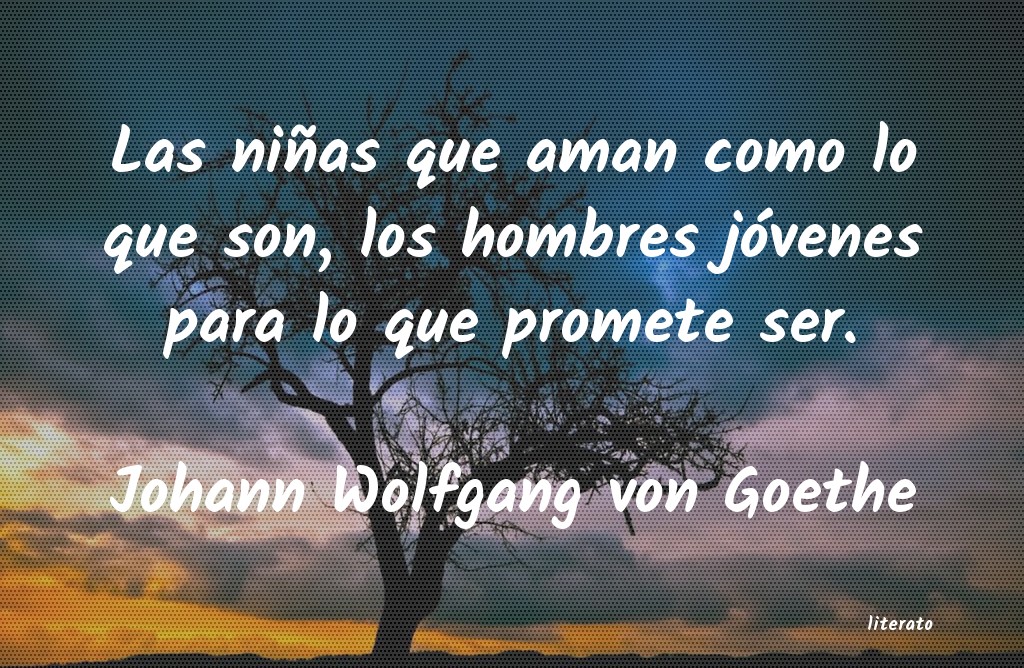 frases de Johann Wolfgang von Goethe