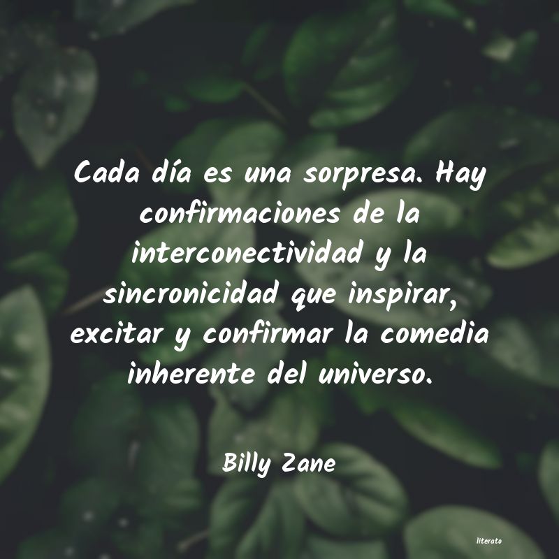Frases de Billy Zane
