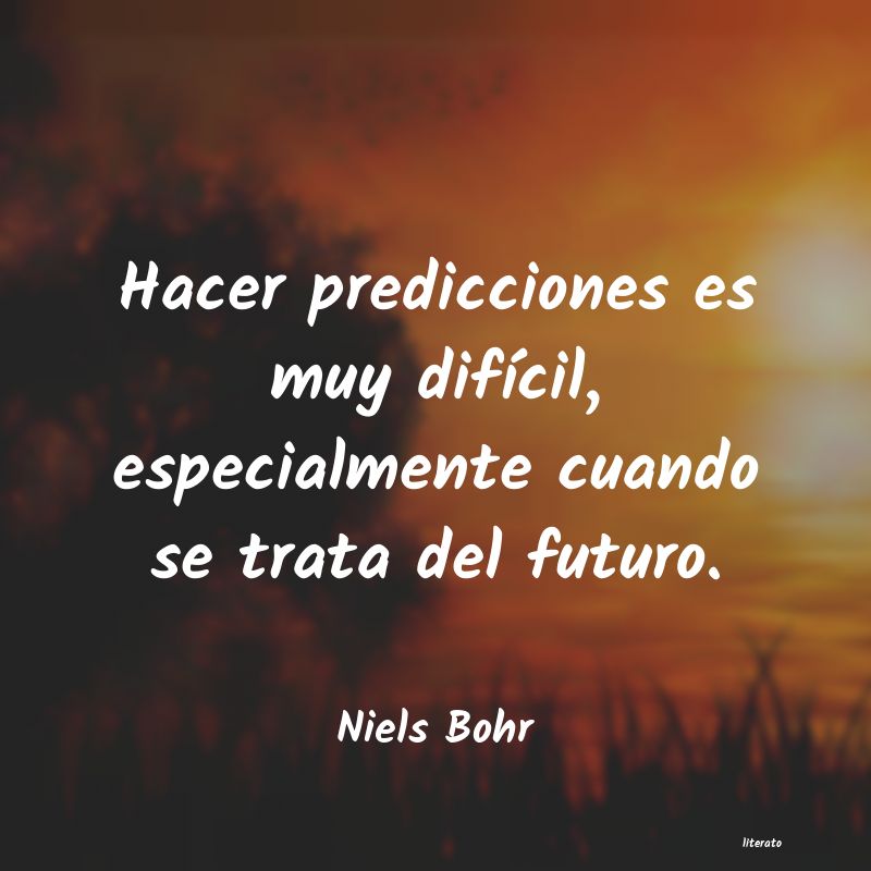 frases de Niels Bohr