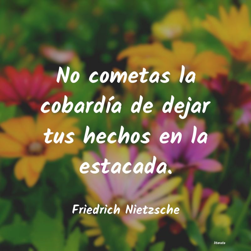 Frases de Friedrich Nietzsche