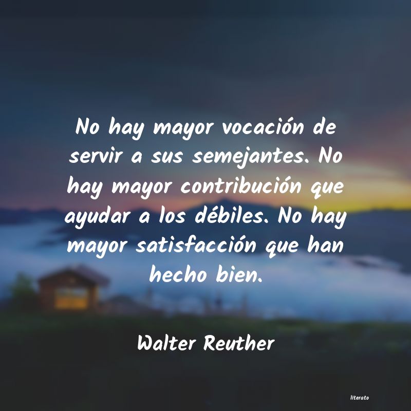 Frases de Walter Reuther