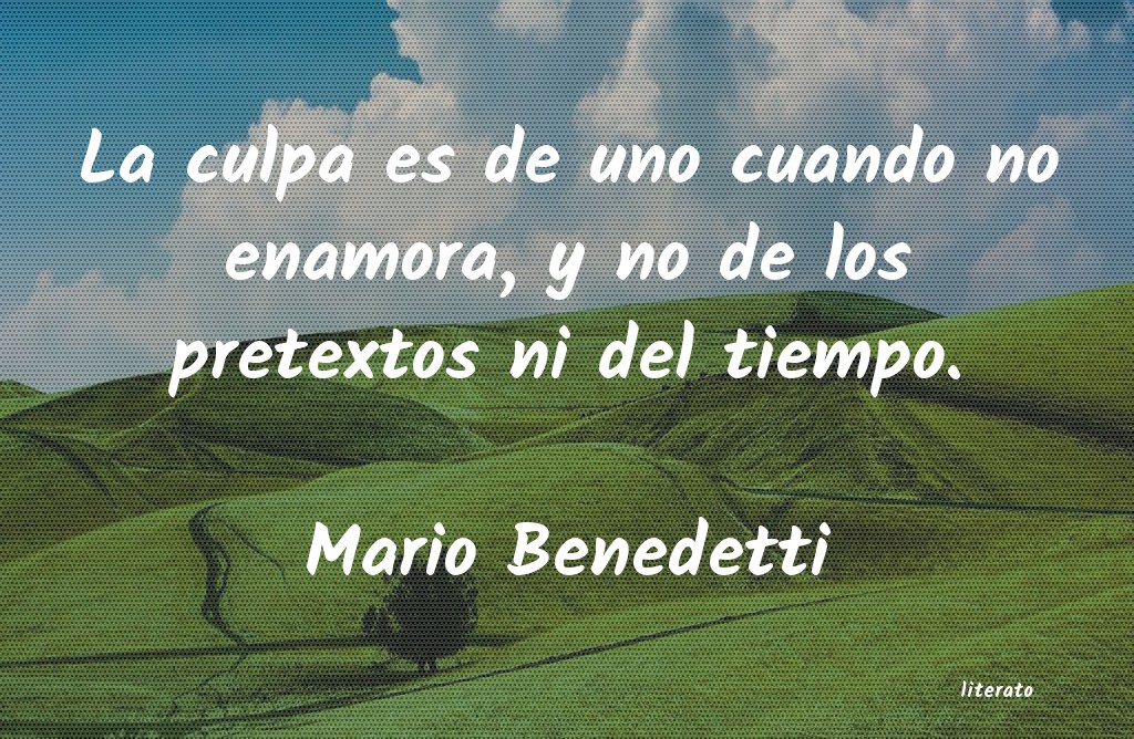 frases de Mario Benedetti