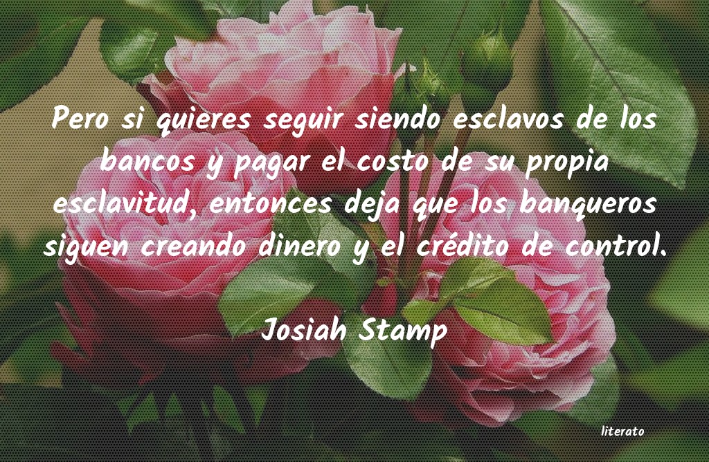 frases de Josiah Stamp