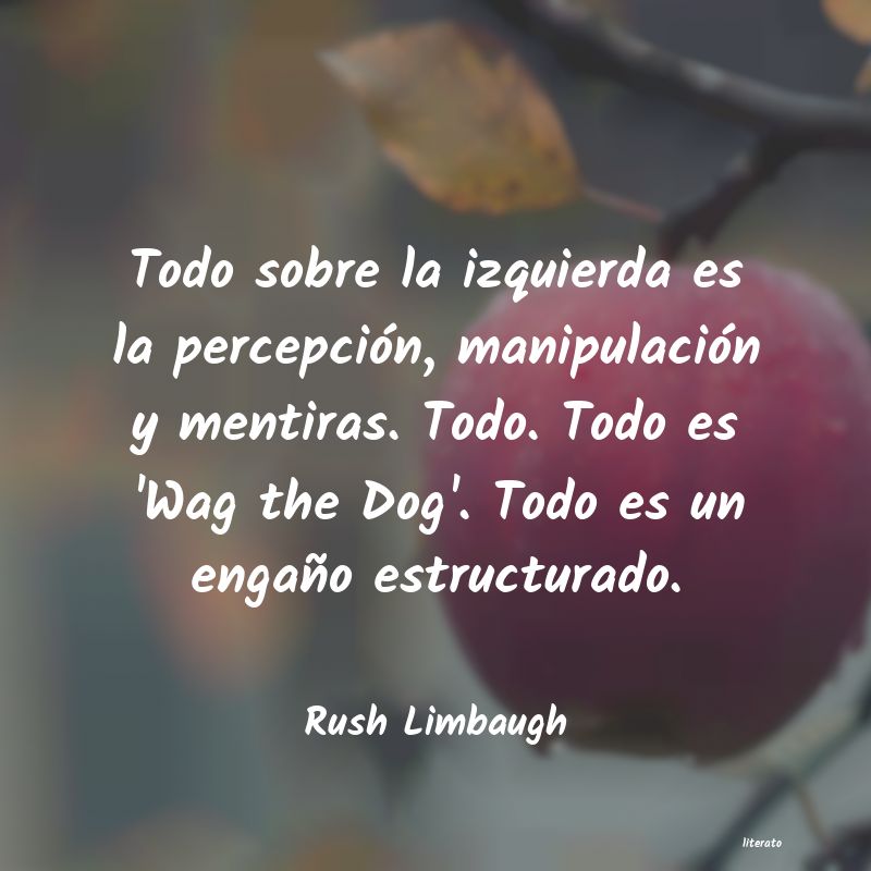Frases de Rush Limbaugh