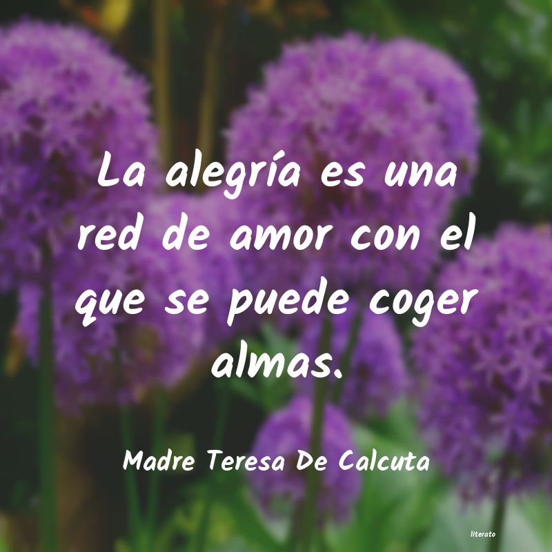 Frases de Madre Teresa De Calcuta