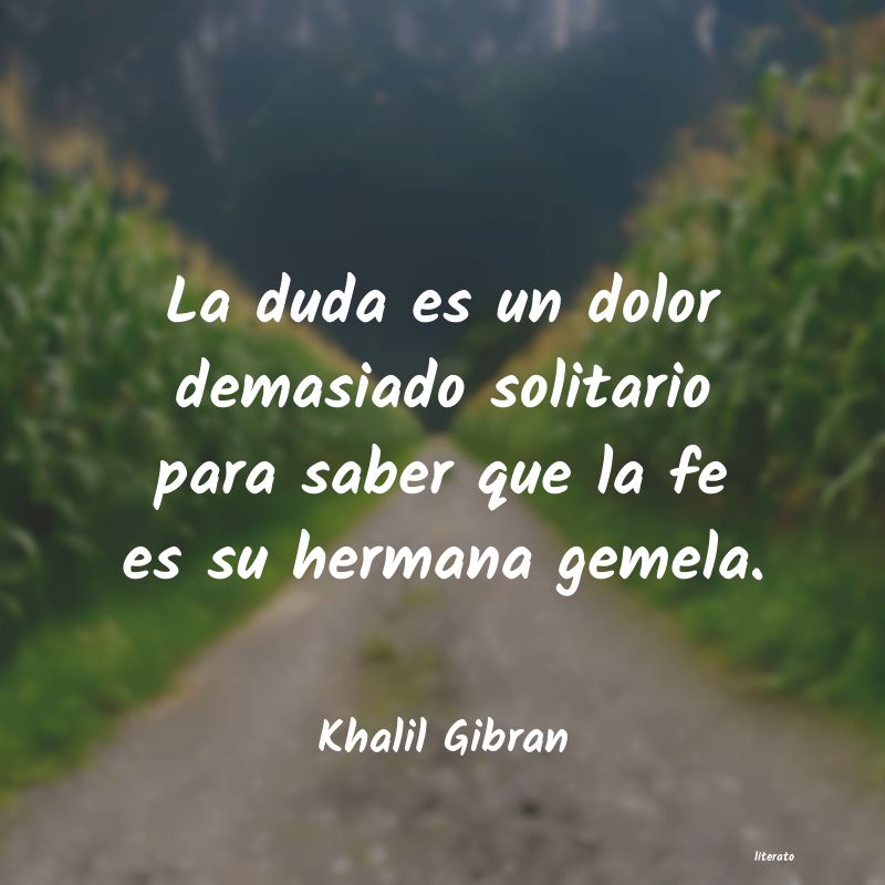 Frases de Khalil Gibran