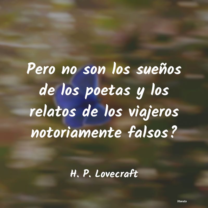 frases de H. P. Lovecraft