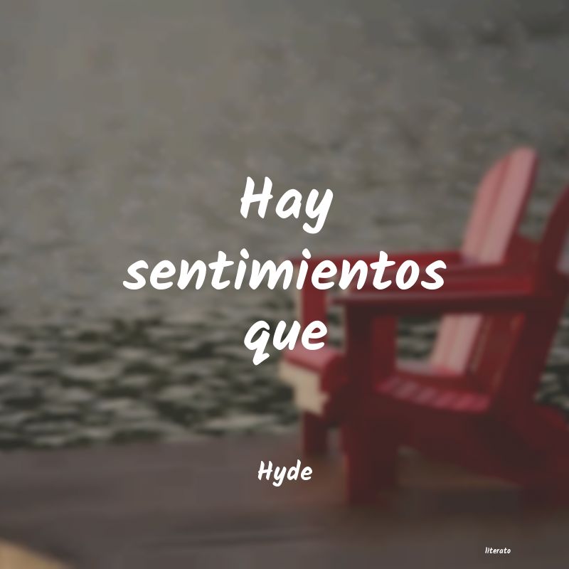 Frases de Hyde