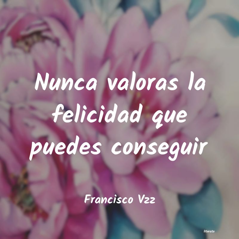 Frases de Francisco Vzz