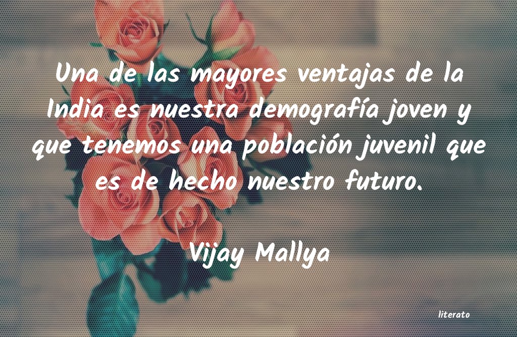 frases de Vijay Mallya
