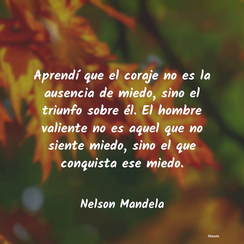 frases de Nelson Mandela