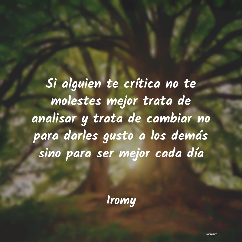 Frases de Iromy