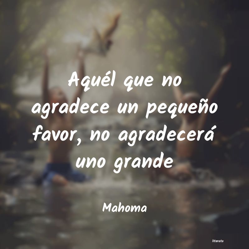 frases de Mahoma