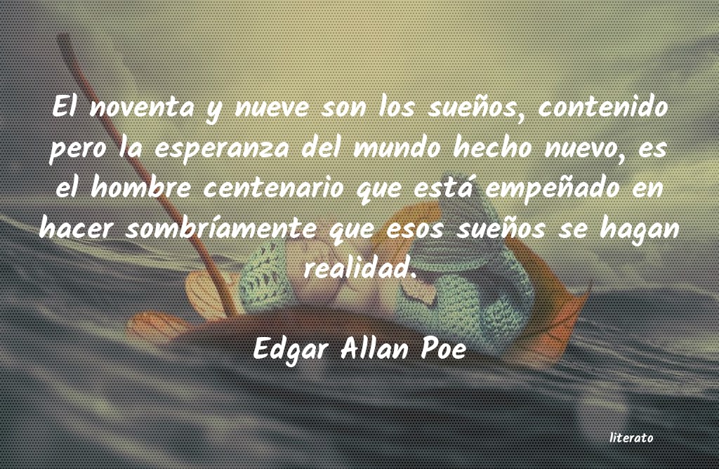 Frases de Edgar Allan Poe