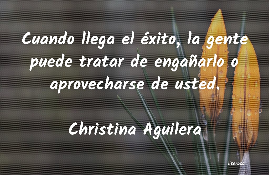 Frases de Christina Aguilera