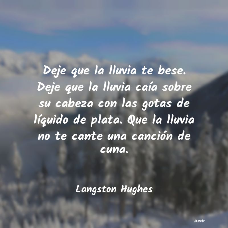 Frases gotas de lluvia - Literato