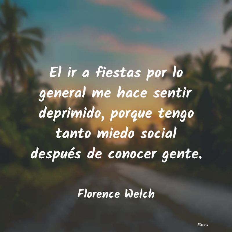 Frases de Florence Welch