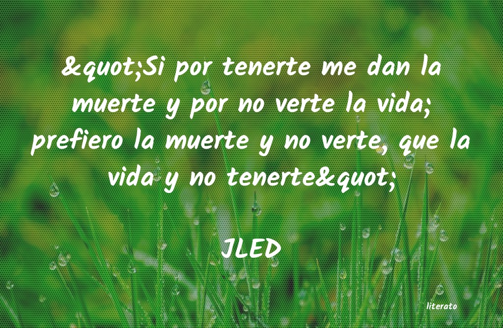 frases de JLED