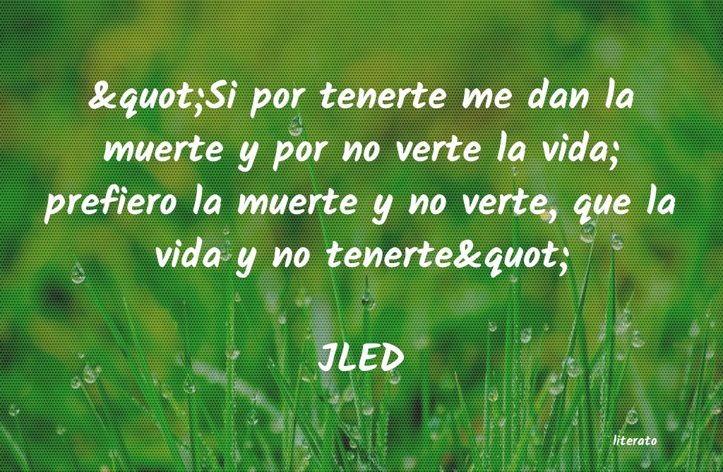 Frases de JLED