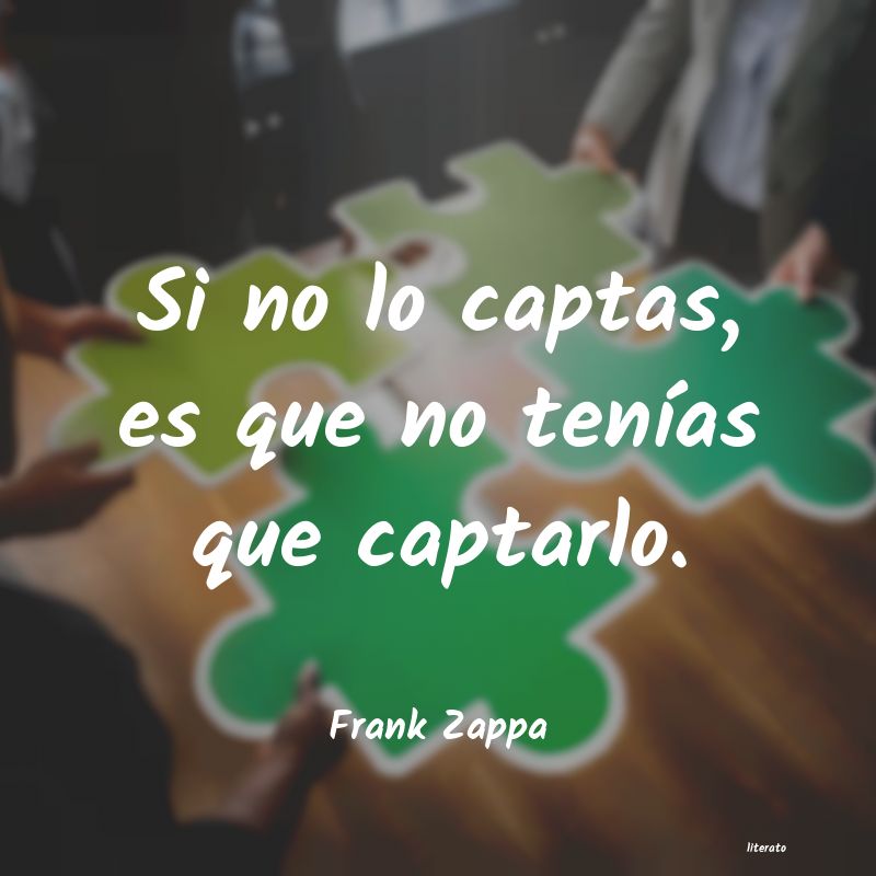 frases de Frank Zappa