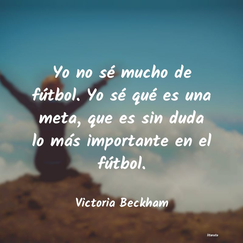 frases de Victoria Beckham