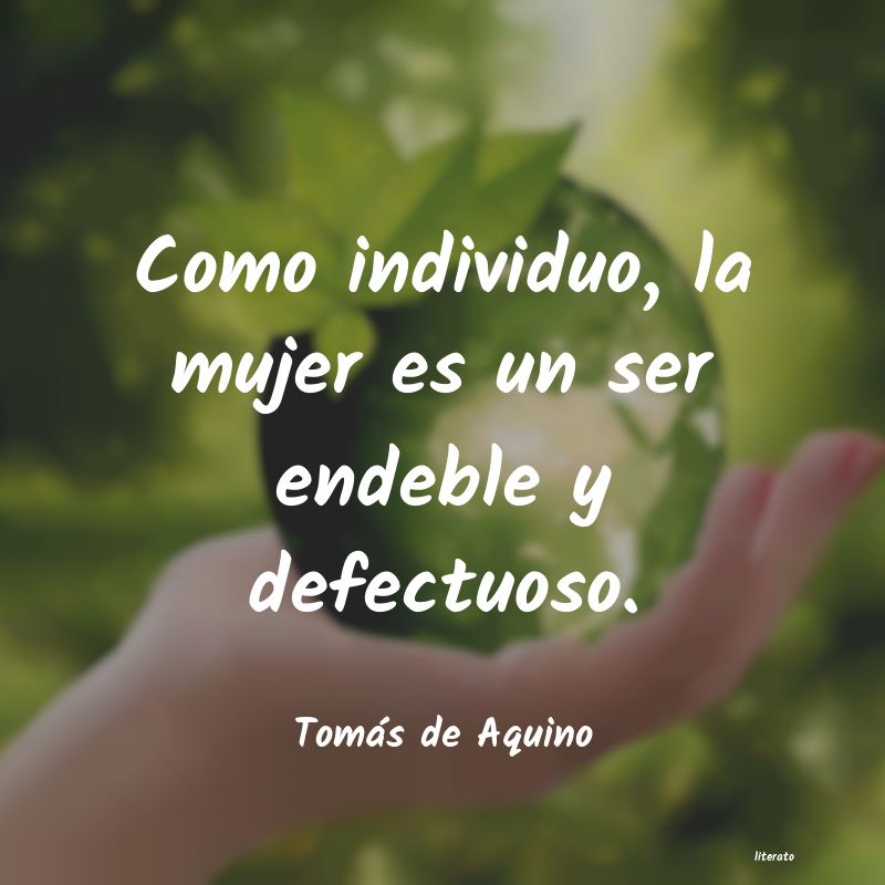 Frases de Tomás de Aquino