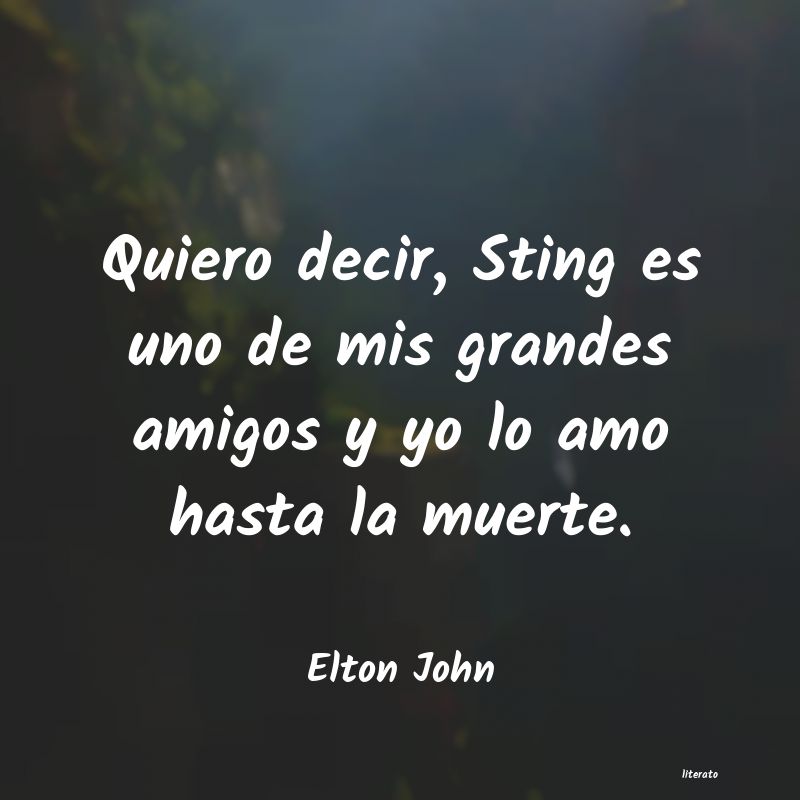 frases de Elton John