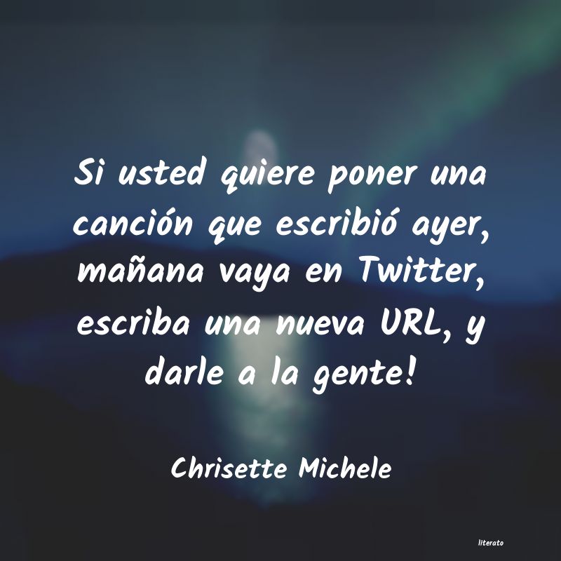 Frases de Chrisette Michele