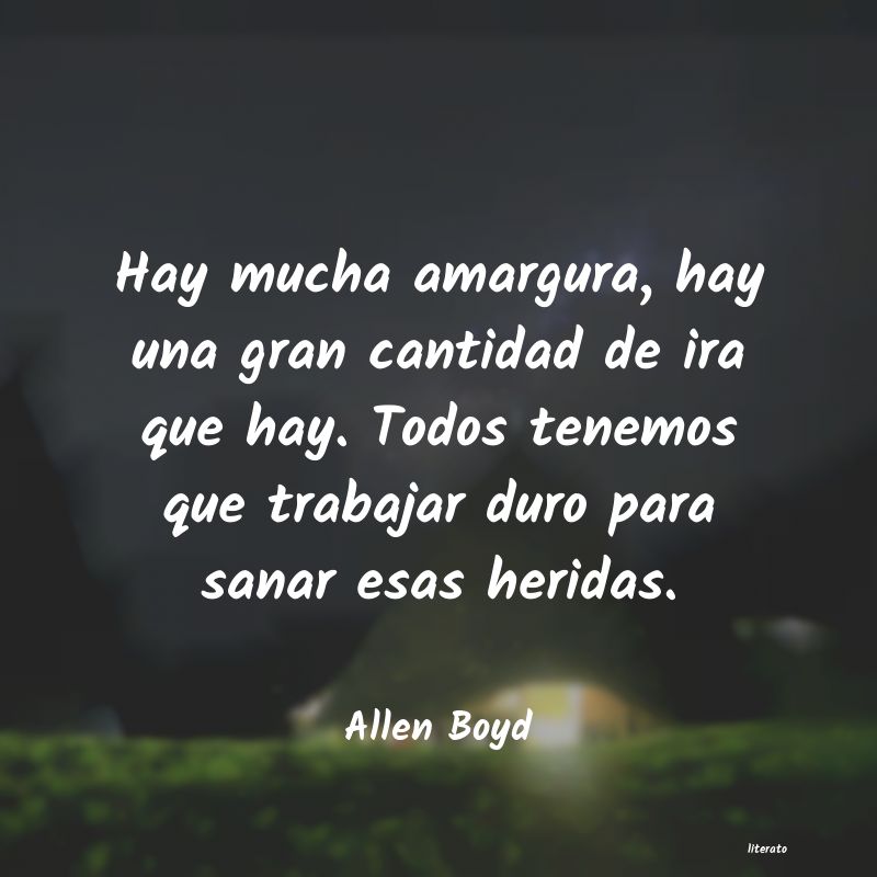 Frases de Allen Boyd