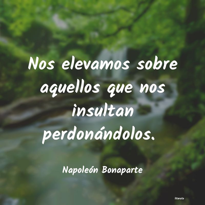 frases de Napoleón Bonaparte