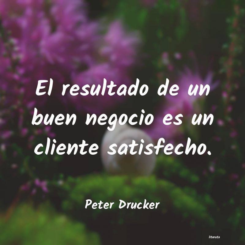 Frases de Peter Drucker