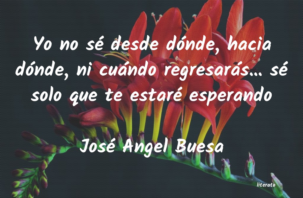 jose angel buesa te digo adios