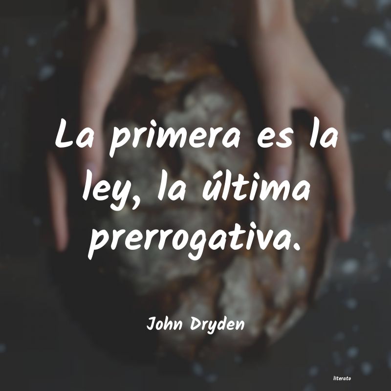 frases de John Dryden