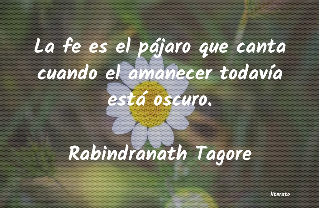 Frases de Rabindranath Tagore