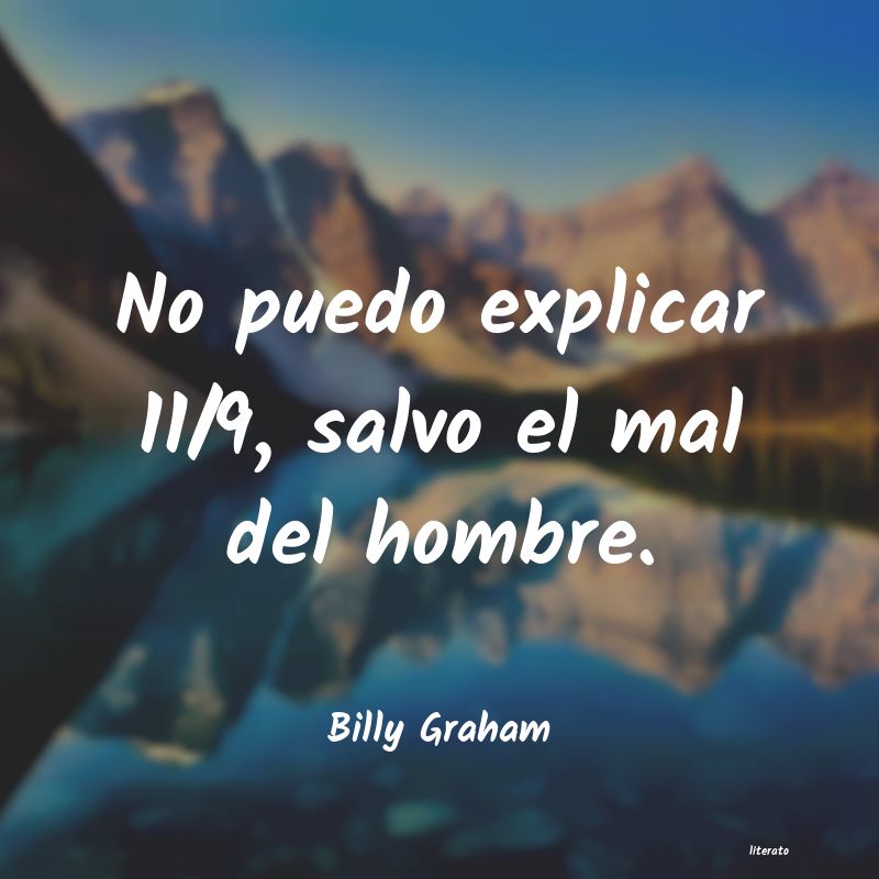 Frases de Billy Graham