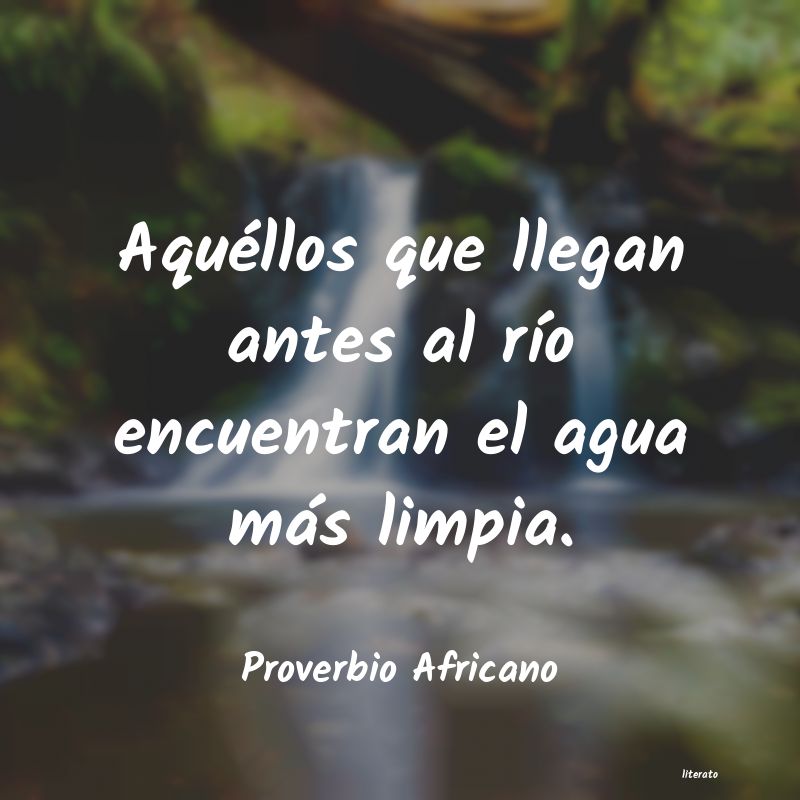 frases de Proverbio Africano