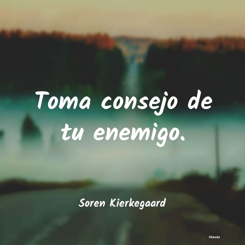 Frases de Soren Kierkegaard