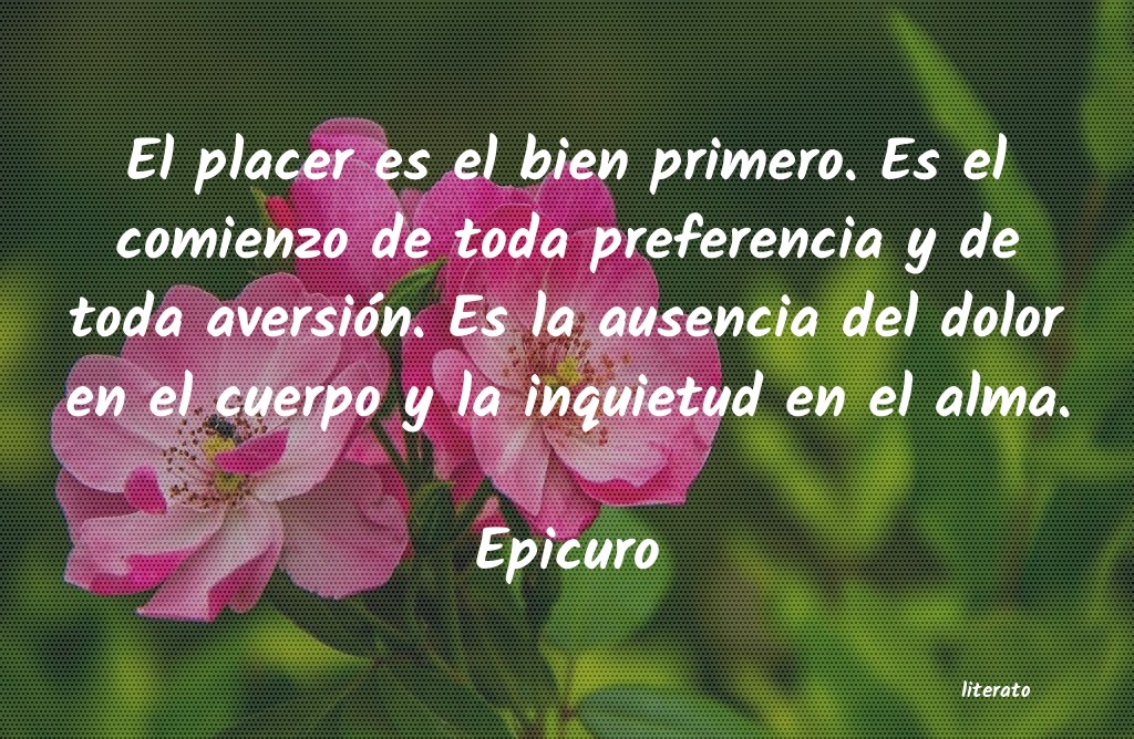 Frases de Epicuro