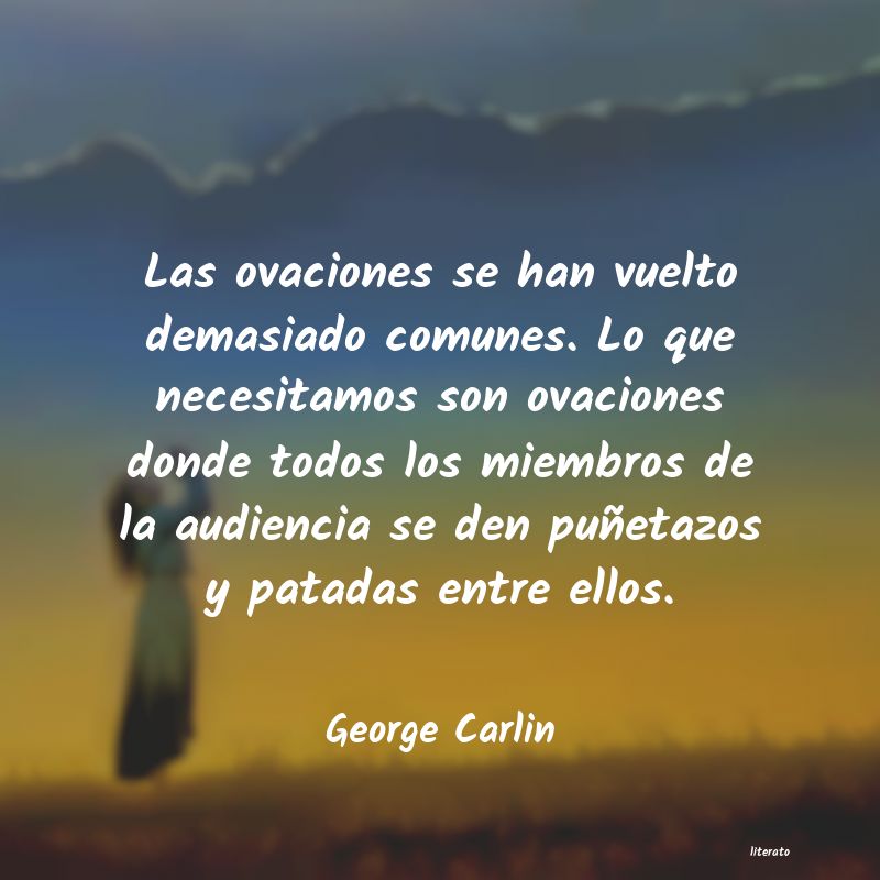 frases de George Carlin