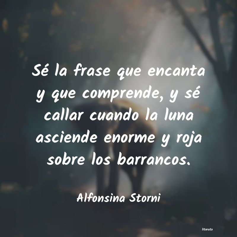 Frases de Alfonsina Storni