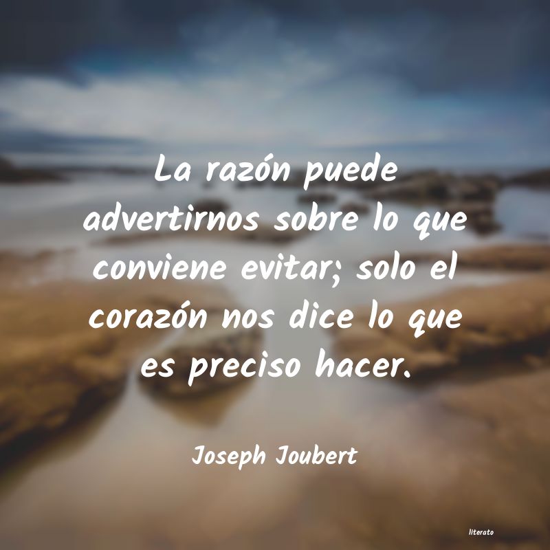 Frases de Joseph Joubert