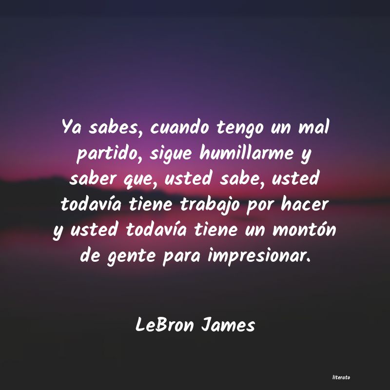 Frases de LeBron James